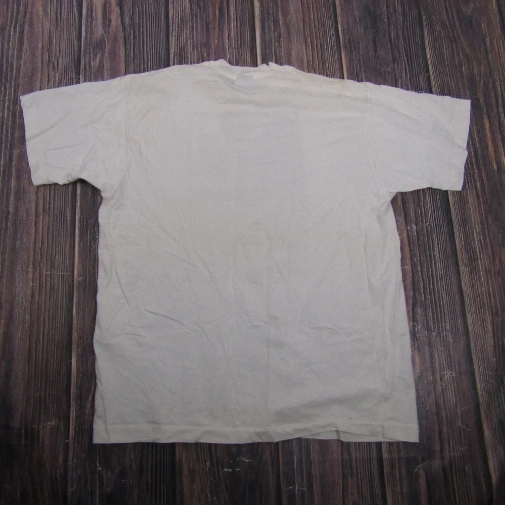 Vintage Screen Stars Best Shirt Mens XL White Track & Field Single‎ Stitch 90s
